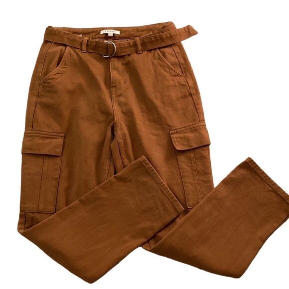 PacSun Brown Cargo Utility Carpenter Pants Size 27 - Picture 2 of 13